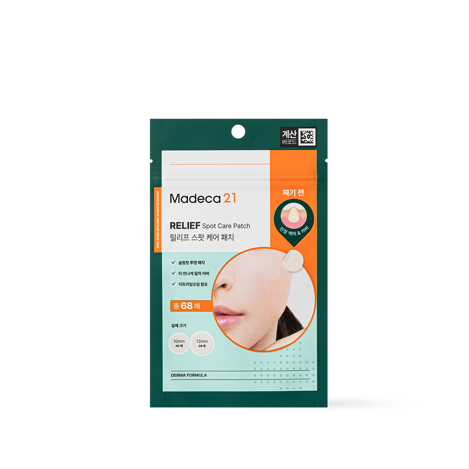 Madeca21 Relief Spot Care Patch 68 parches · Foto oficial del producto