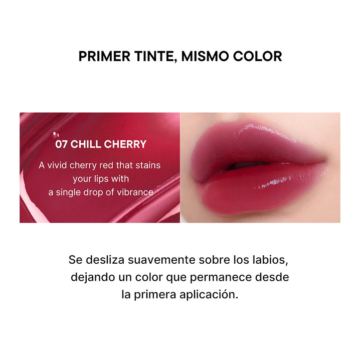 🚀 Hevvy Makeup First Stain Glow Tint - Chill Cherry - imagen 4