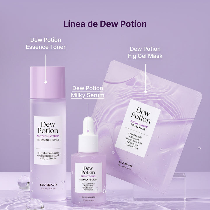 🚀 Self Beauty Dew Potion Bouncy Glow Fig Gel Mask - imagen 10