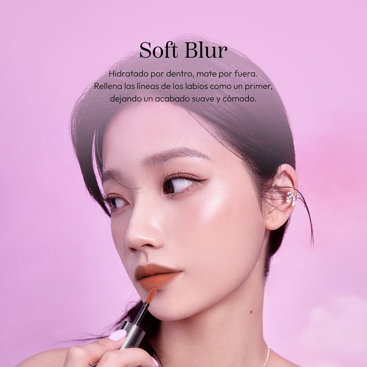 🚀 Hevvy Makeup Blurring Effect Lip Tint - Figgy Caramel - imagen 7