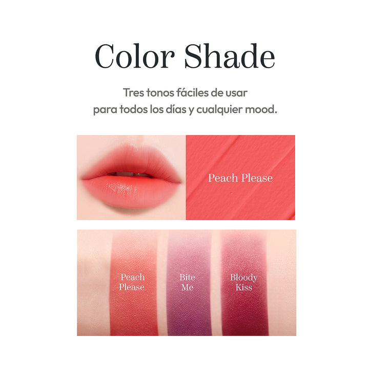 🚀 Hevvy Makeup Blurring Effect Lip Tint - Peach Please - imagen 4