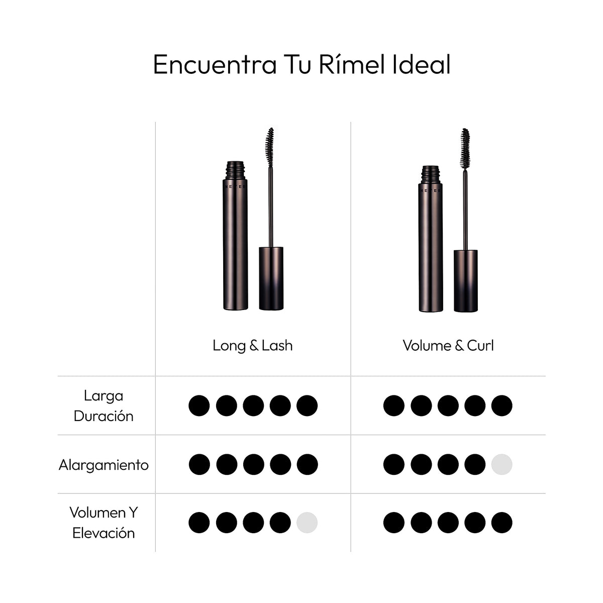 🚀 Hevvy Makeup Define Eyes Mascara Long & Lash - imagen 8