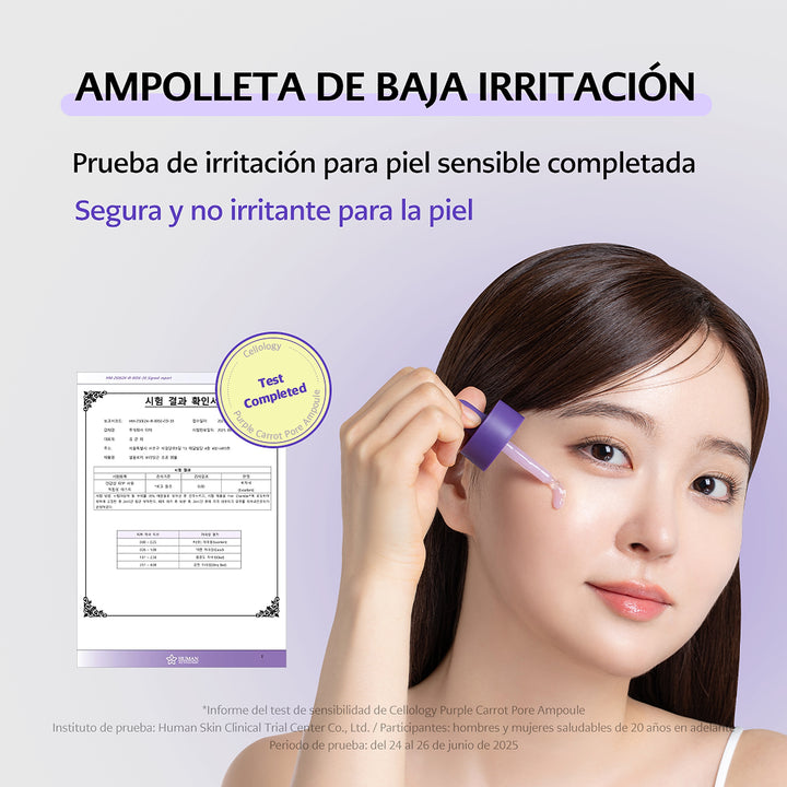 🚀 Cellology Purple Carrot Pore Ampoule 30mL - imagen 7