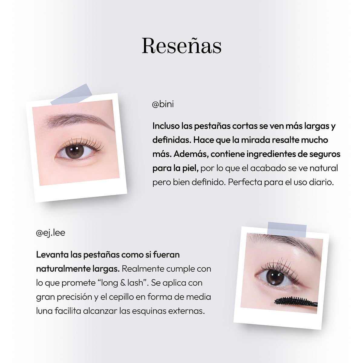 🚀 Hevvy Makeup Define Eyes Mascara Long & Lash - imagen 3