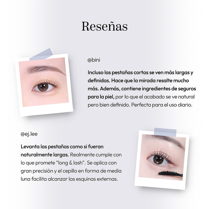 🚀 Hevvy Makeup Define Eyes Mascara Long & Lash - imagen 3