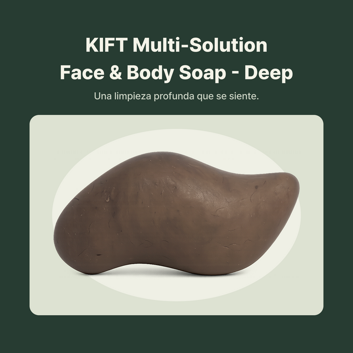 KIFT Multi-Solution Face & Body Soap - Deep 85g