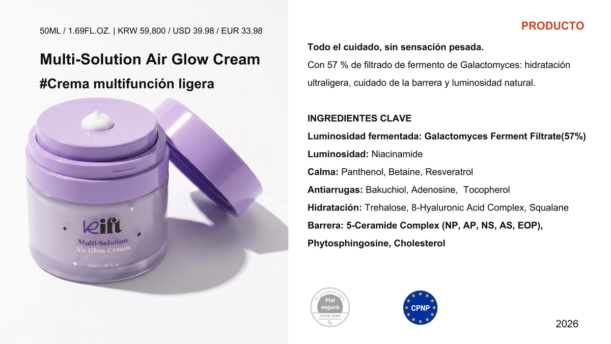 KIFT Multi-Solution Air Glow Cream 50mL