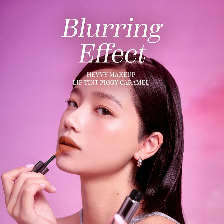 🚀 Hevvy Makeup Blurring Effect Lip Tint - Figgy Caramel - imagen 2
