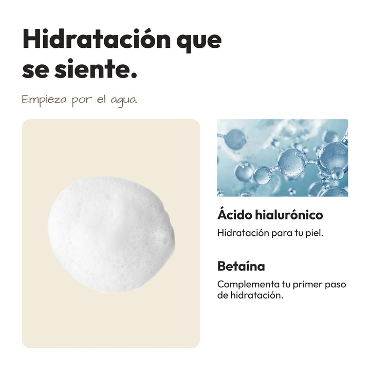 Demaf Here-Oh My First Serum 155 ml · Hidratación · ácido hialurónico