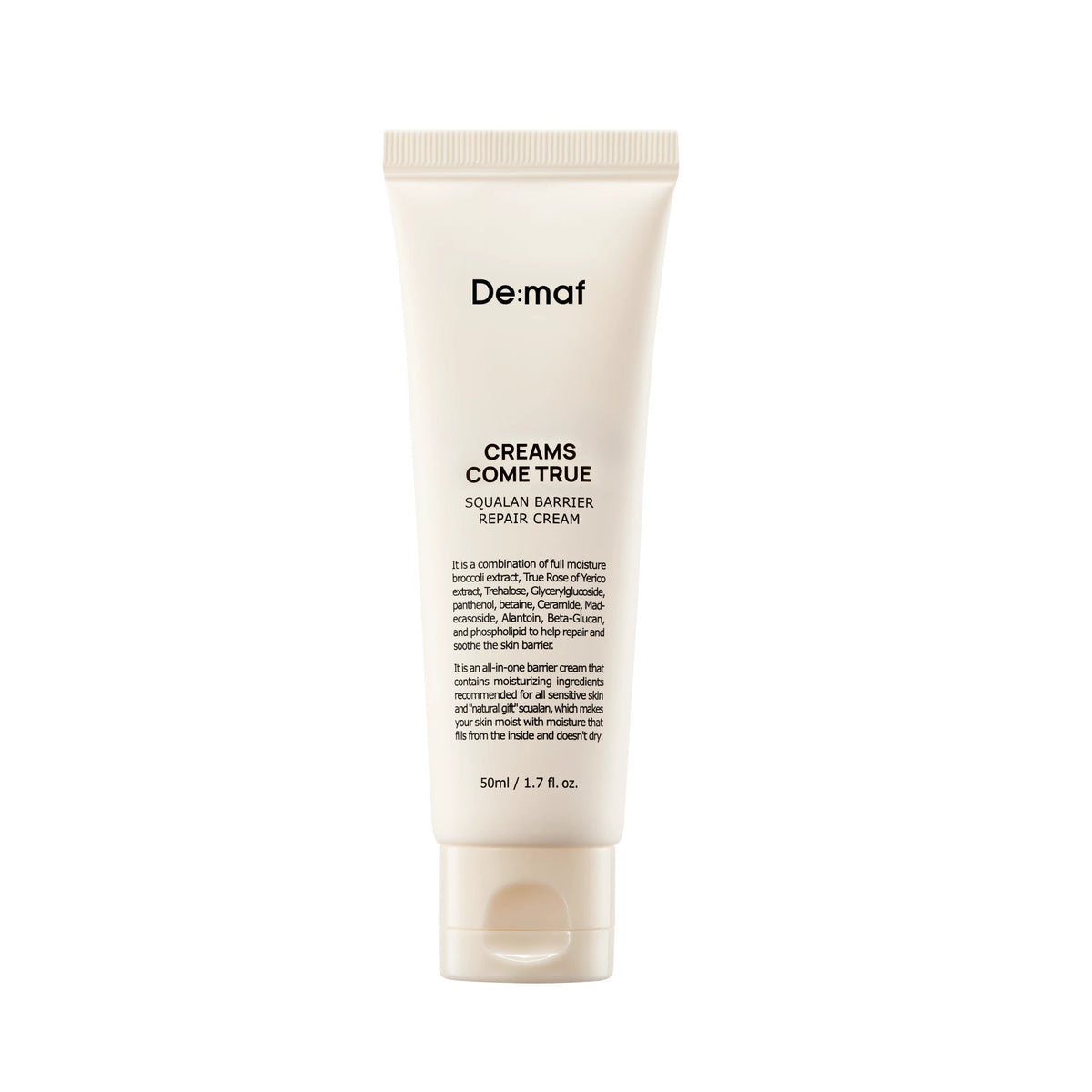 Demaf Creams Come True Squalane Barrier Repair Cream 50 ml