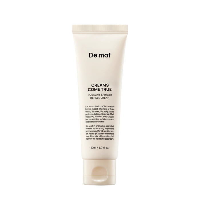 Demaf Creams Come True Squalane Barrier Repair Cream 50 ml · Producto