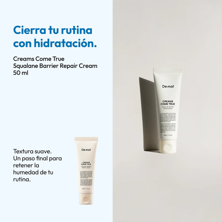 Demaf Creams Come True Squalane Barrier Repair Cream 50 ml · Tu elección