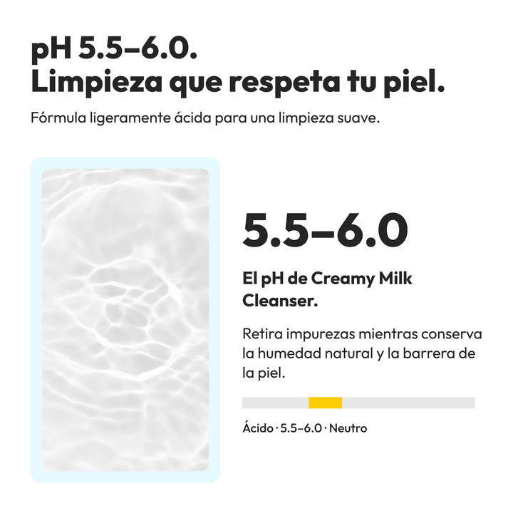 Demaf Creamy Milk Cleanser 300 ml · pH equilibrado