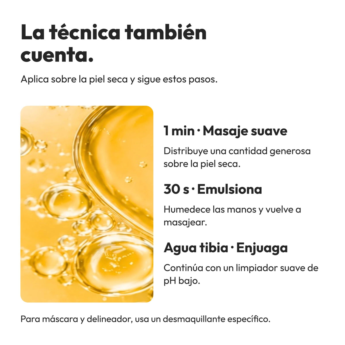 Demaf I'm So Jelly Oil Cleanser 150 ml · Modo de uso