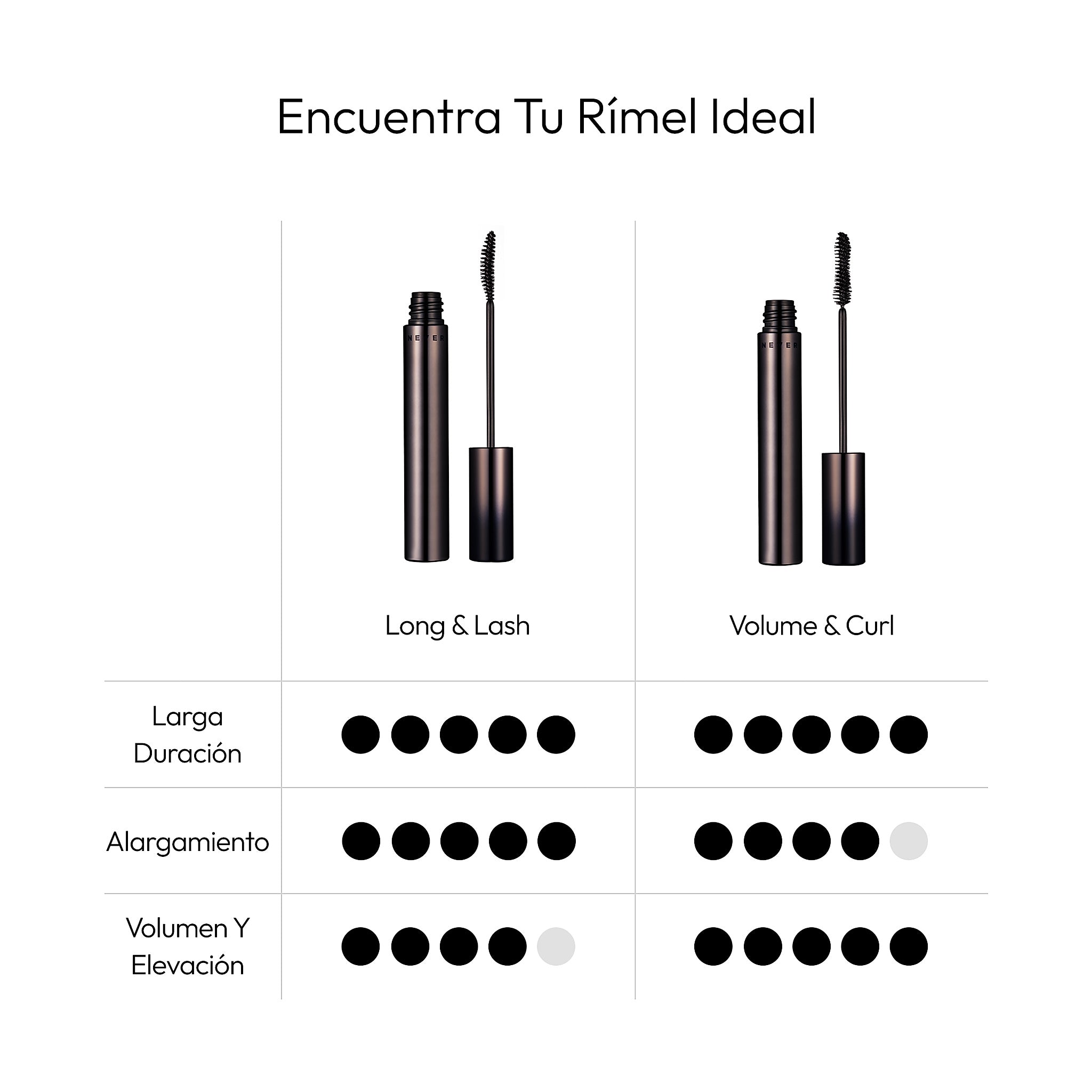 🚀 Hevvy Makeup Define Eyes Mascara Volume & Curl - imagen 8