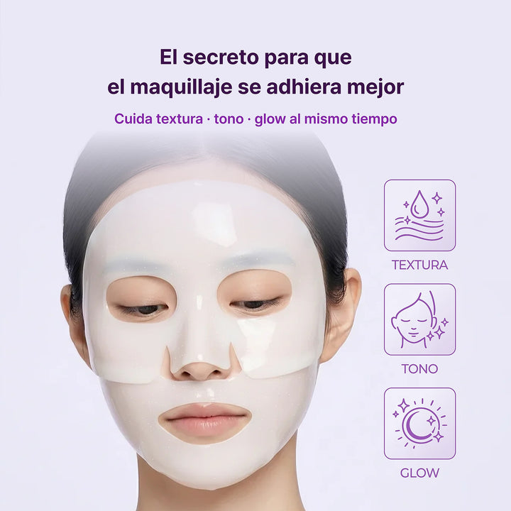 🚀 Self Beauty Dew Potion Bouncy Glow Fig Gel Mask - imagen 3