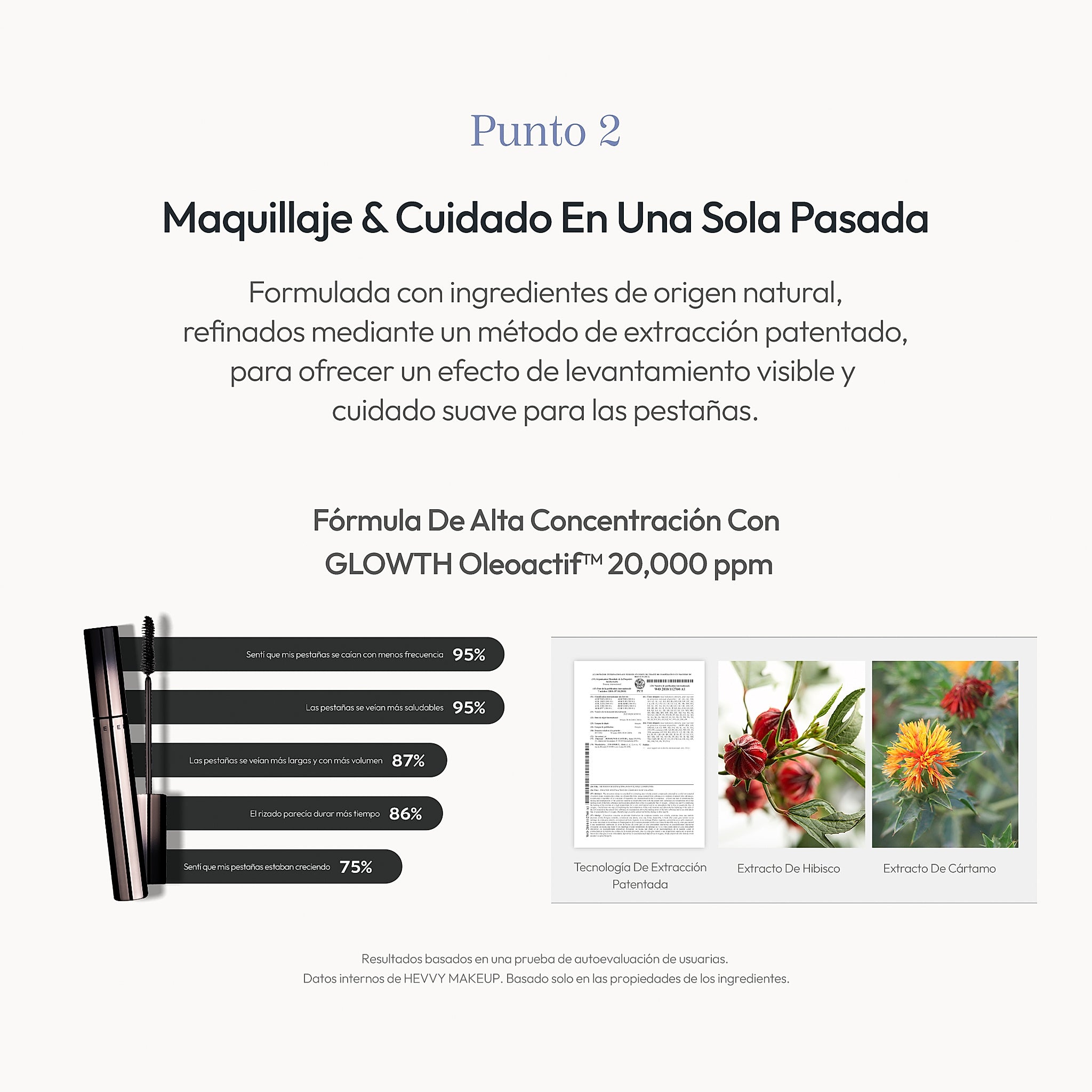 🚀 Hevvy Makeup Define Eyes Mascara Volume & Curl - imagen 5