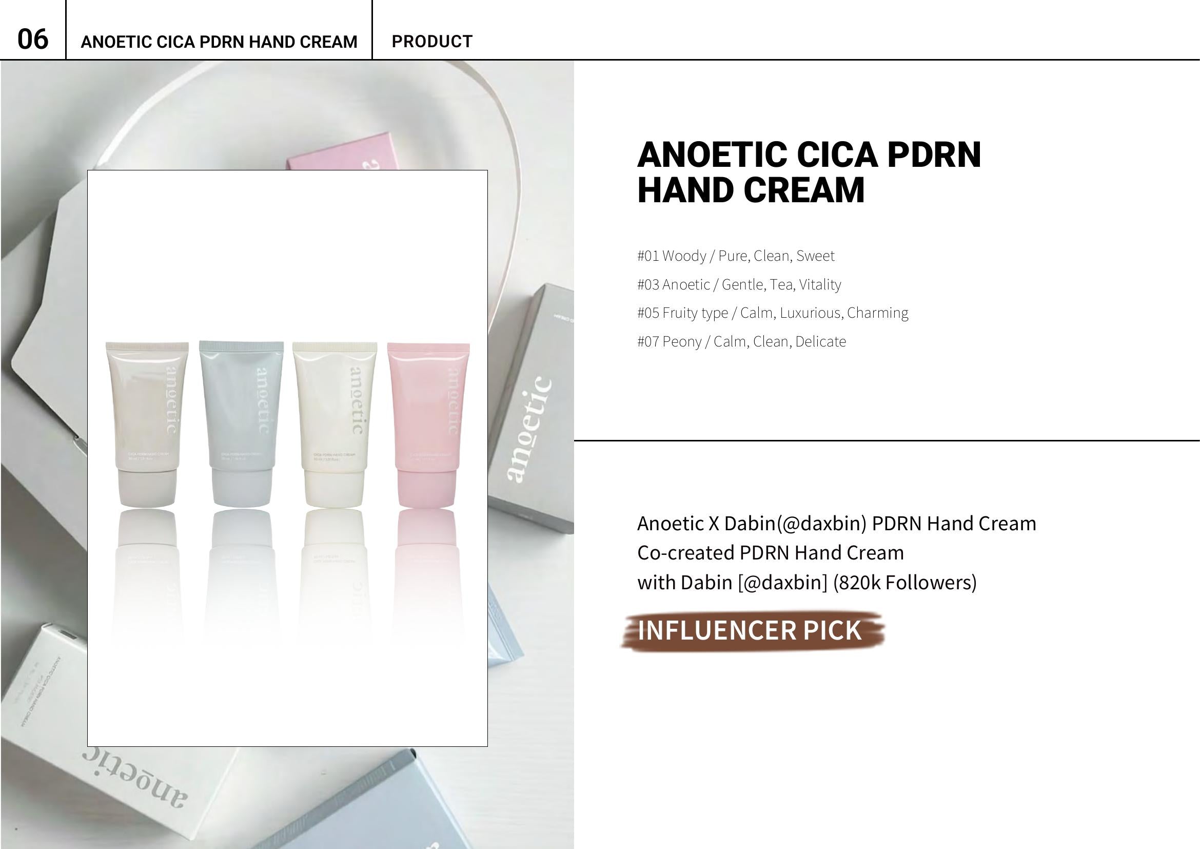 Anoetic Cica PDRN Hand Cream · página 1