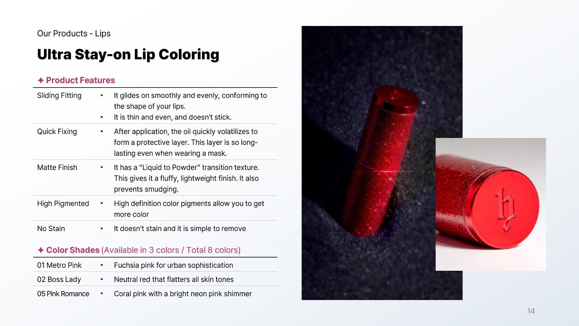 Hevvy Makeup Brand Introduction · página 14