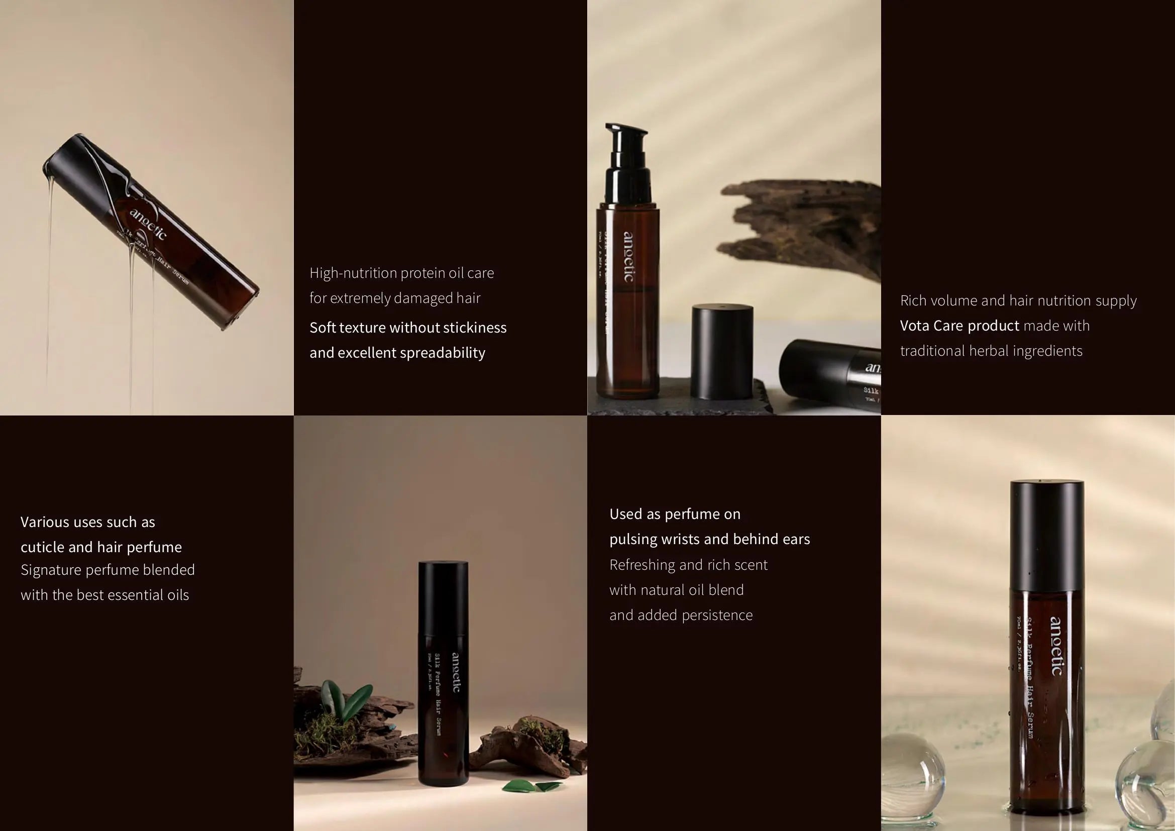 Anoetic Silk Perfume Hair Serum · página 3