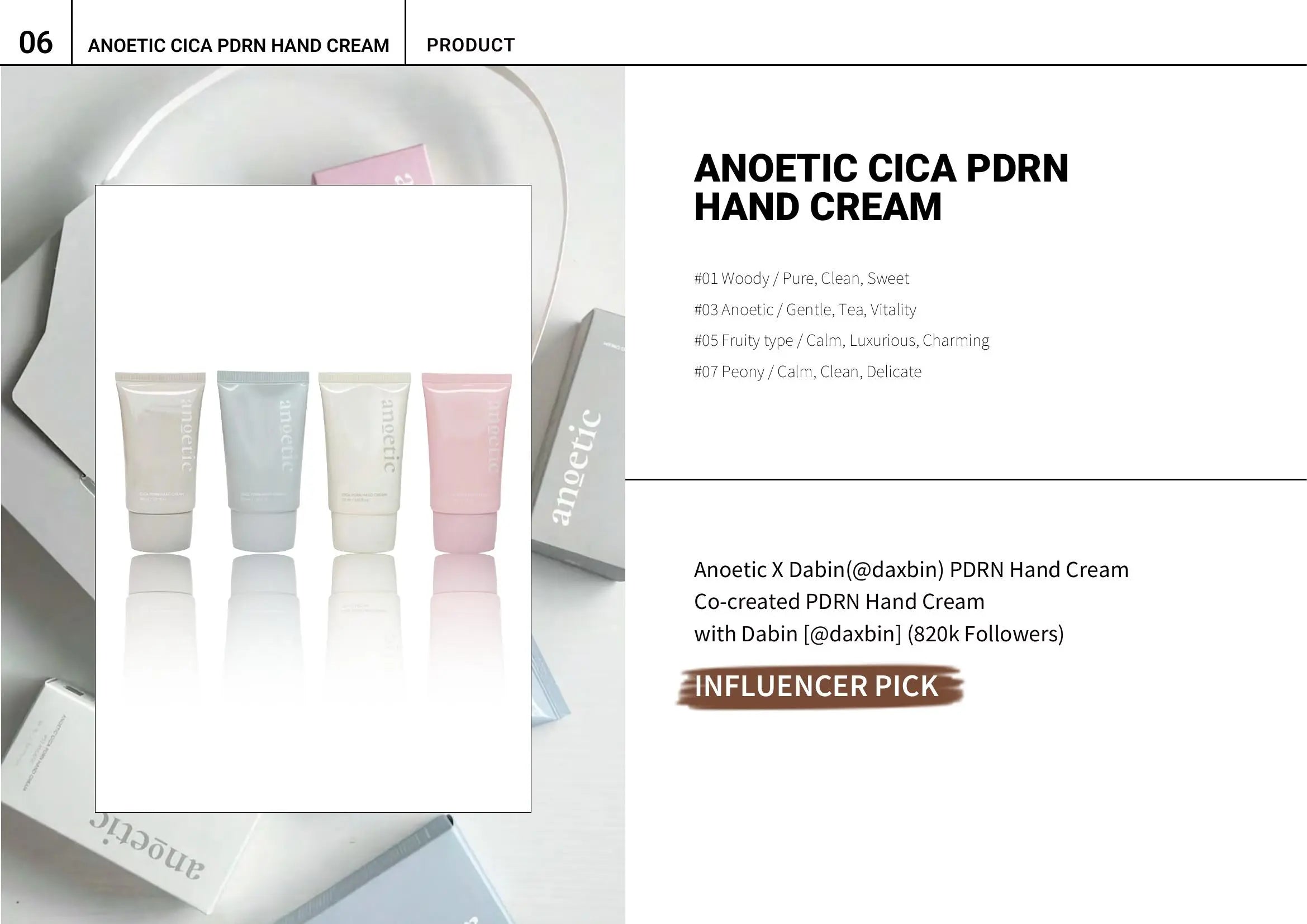 Anoetic Cica PDRN Hand Cream · página 1